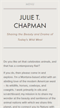 Mobile Screenshot of julietchapman.com